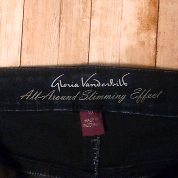 Gloria Vanderbilt women's Rail Straight size 10 (j7) - Picture 2 of 4